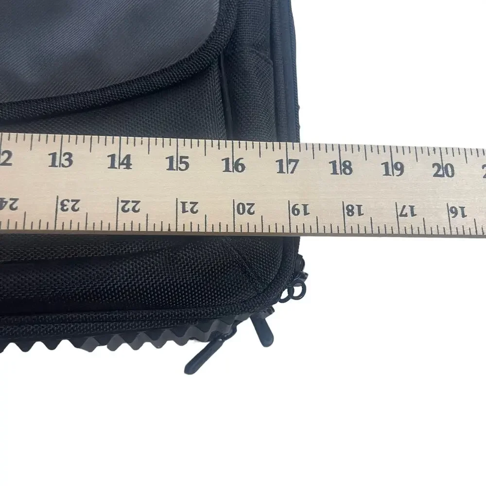 Targus Black Laptop‎ Work Office Black Grey Strap Laptop Shoulder Bag